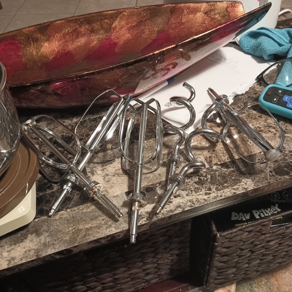 Original Vintage Oster Regency Controlled Power Kitchen Center Mixer 969-04A - Picture 5 of 10